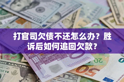 北京打官司欠债不还怎么办？胜诉后如何追回欠款？