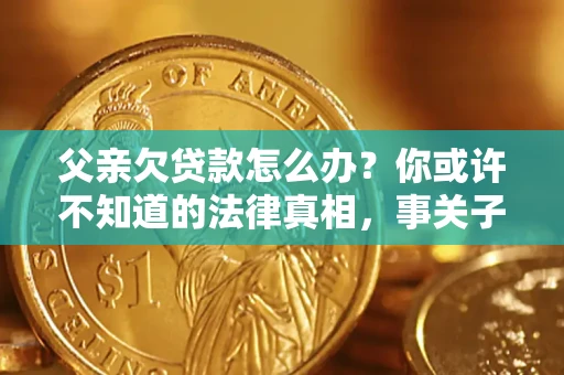 北京父亲欠贷款怎么办？你或许不知道的法律真相，事关子女未来