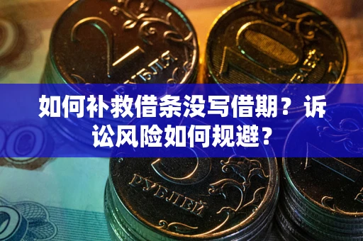 北京如何补救借条没写借期？诉讼风险如何规避？