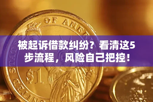 北京被起诉借款纠纷？看清这5步流程，风险自己把控！